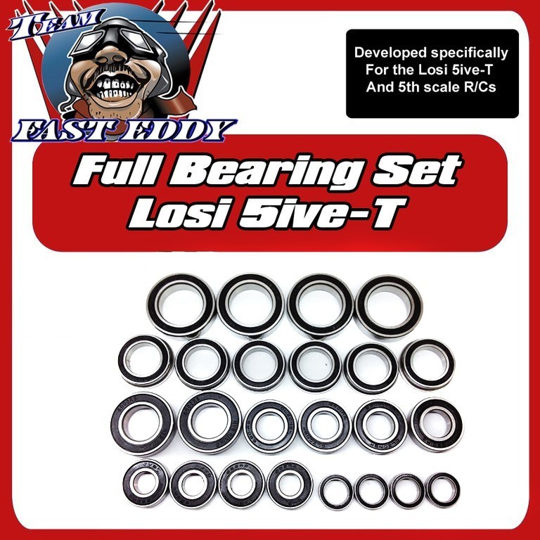 FastEddy Losi 5ive-T Full Replacement Bearing Set SM150