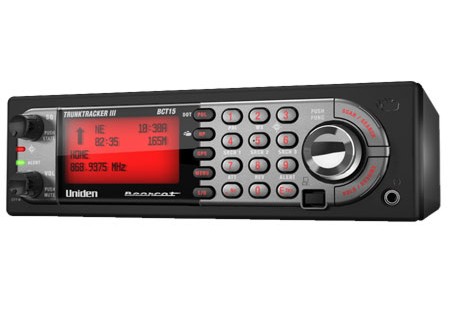 Uniden BCT15X 9000 kanaler radio scanner