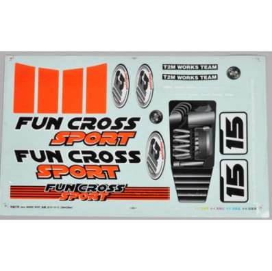 FG 06155/02 Sticker FUN CROSS SPORT