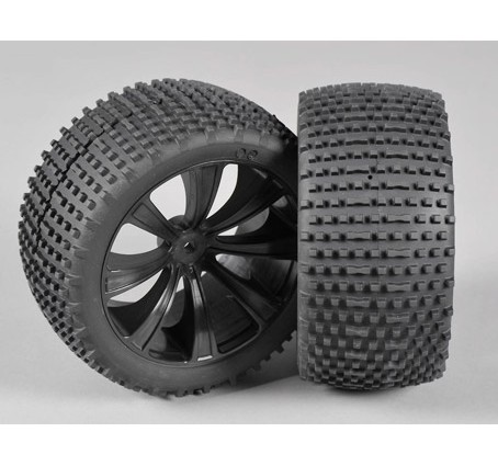 FG 67207/05 Truggy Pin 185 - M / OR tires, glued, black