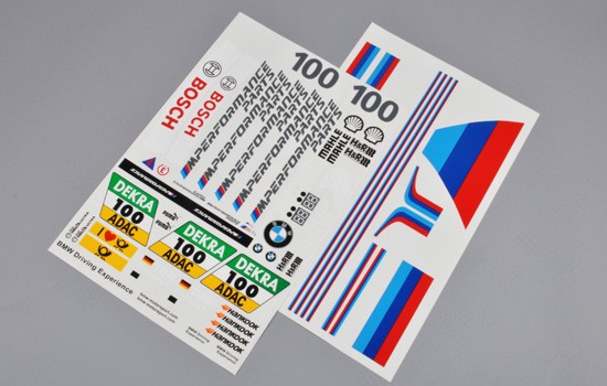 FG 08195 Team decals BMW M3 ALMS set
