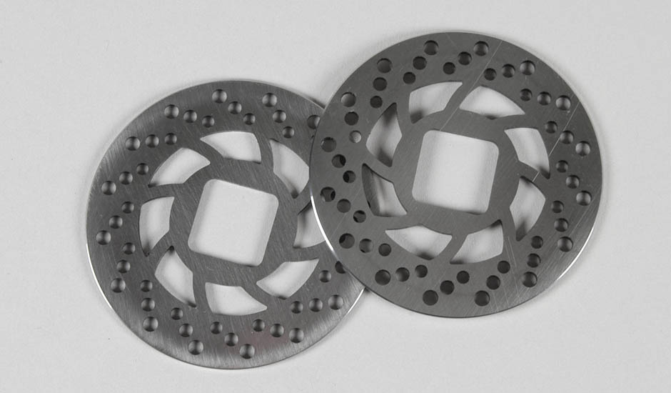 FG 09445 Steel brake disk for hydraulic brake, 2pcs.